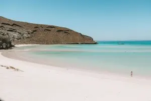 Empty beaches at Balandra near La Paz, Mexico