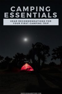 Planning a weekend camping but not sure what gear you need? Check out this beginner's guide to camping gear. We've rounded up a list of camping essentials that includes both budget and better options. #camping #campinggear #campingsupplies