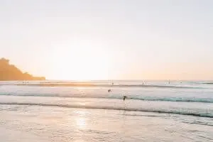 Sunset at Pacifica State Beach