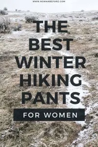 Winter Hiking Pants for Women