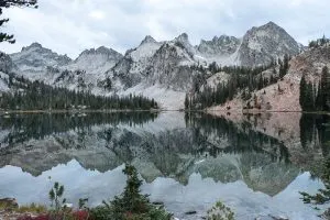 Alice Lake in the Sawtooth Wilderness, Idaho