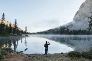 Alice Lake in the Sawtooth Wilderness, Idaho