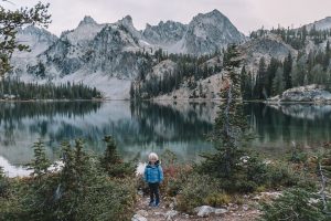 Alice Lake in the Sawtooth Wilderness, Idaho