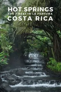 There are dozens of hot springs in La Fortuna, Costa Rica, and we've narrowed down the best ones for every budget.&nbsp;Whether you're seeking luxury hot springs in a lush jungle setting, or hot springs that are totally free, we've got all the information you need here! #costarica #lafortuna #hotsprings #travel #arenal