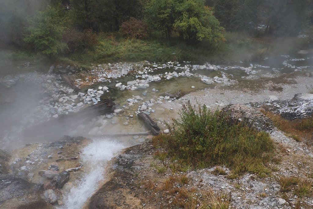 Bonneville Hot Springs near Lowman, Idaho