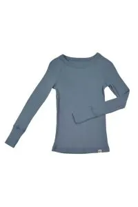 Nui Organics Merino Wool Thermal Top for Kids