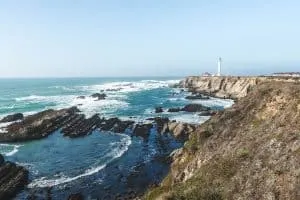 Point Arena Lighthouse in California