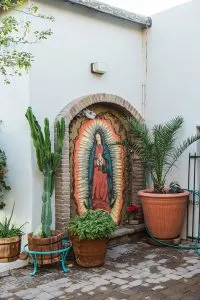 Mural at the Mission Restaurant in Scottsdale, Arizona