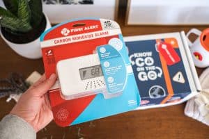 Carbon Monoxide Alarm for travel by First Alert