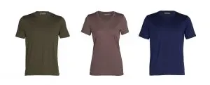 Icebreaker Lightweight Merino Wool Hiking T Shirt