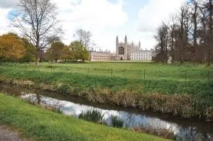 King's College from the Backs | A day trip to Cambridge, England