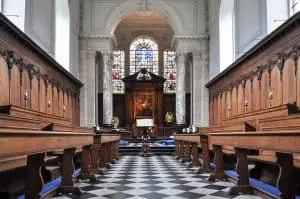 Pembroke Chapel at Cambridge University