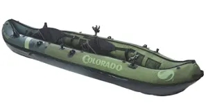 Sevylor Coleman Colorado Tandem Inflatable Fishing Kayak