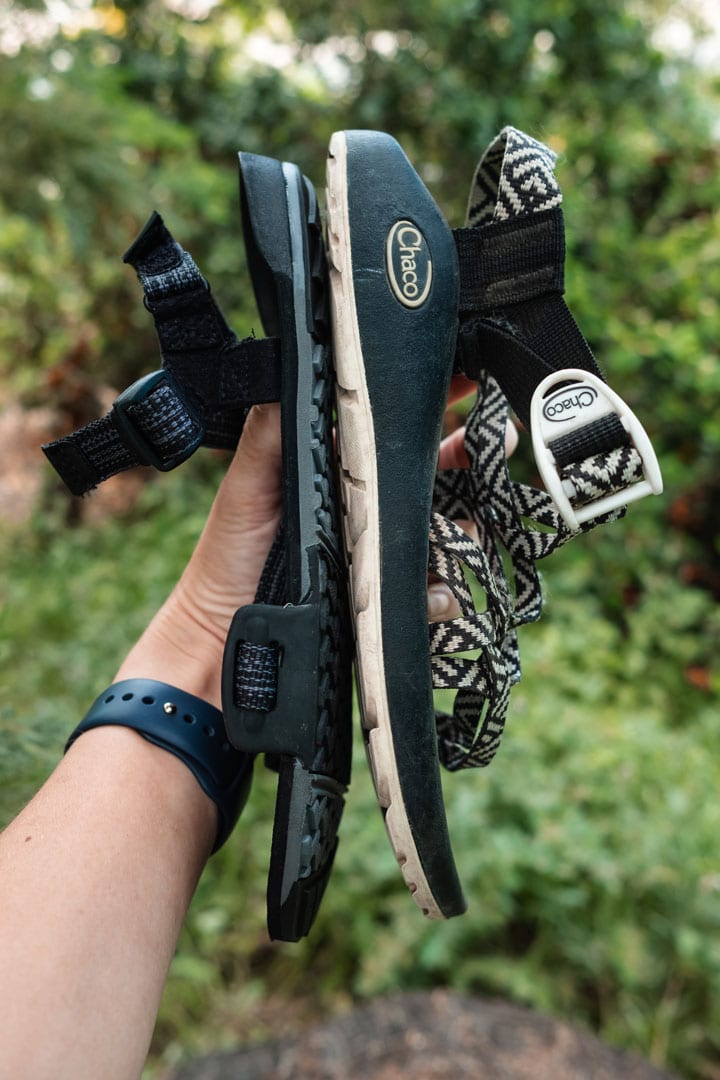 Chacos vs Minimalist hiking sandals