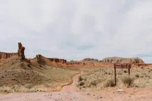 Empty Roads on the Cathedral Valley Loop in Capitol Reef NP