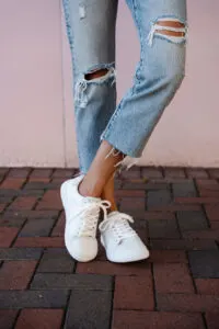 Barebarics casual white minimalist sneakers