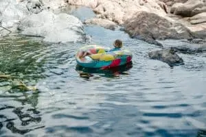Emerald Pools in Yuba River, Tahoe National Forest