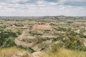 Painted Canyon in Theodore Roosevelt National Park