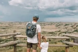 Painted Canyon Lookout in Theodore Roosevelt National Park