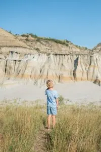 Badlands in Theodore Roosevelt National Park