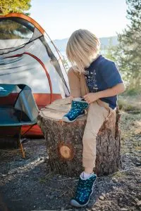 Kids' KEEN Howser boots are the perfect camping shoes for kids