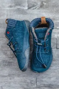 Warm Wool Barefoot Shoes for Kids by Wildling