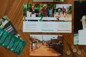 Through the Unbound Charity, you can help a child out of poverty through a one-on-one sponsorship