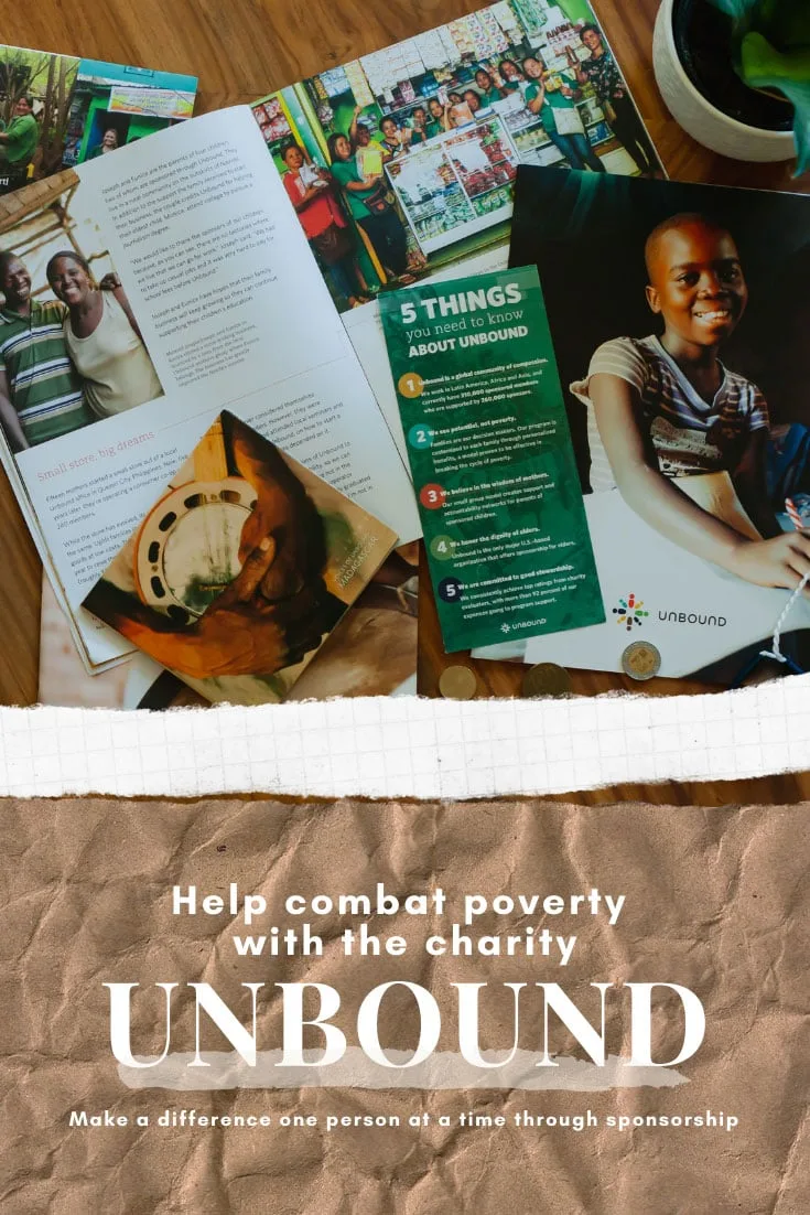 AD | Addressing global poverty is best done one person at a time. I’m honored to partner with the charity Unbound, which focuses on one-on-one sponsorships. Unbound works with individuals to set and work towards specific goals that help put them on a path towards self- sufficiency. Read this article to learn more about how a sponsorship or donation can make a meaningful impact to one person.