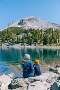 Lake Helen at Lassen Volcanic National Park