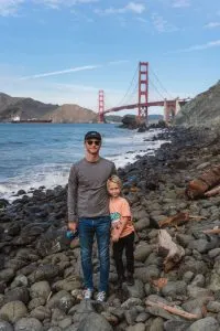 Marshall's Beach in San Francisco, California
