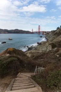 Batteries to Bluffs trail in San Francisco