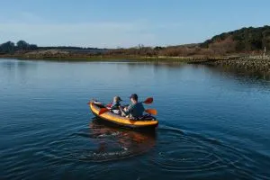 Inflatable Tandem Kayak, Kayaking in Elkhorn Slough