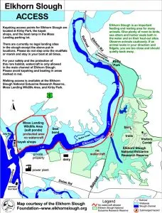 Map of Elkhorn Slough