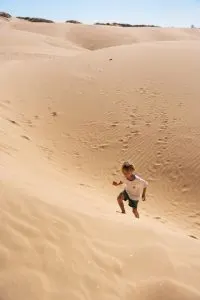 Fun playing in the Oceano Dunes