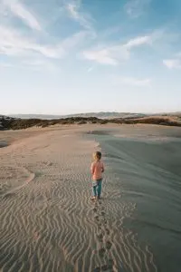 Oceano Dunes at Sunset