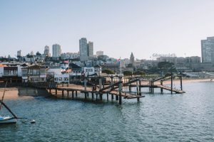 View of San Francisco from Hyde St Pier