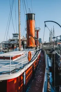 Boat at Hyde Street Pier