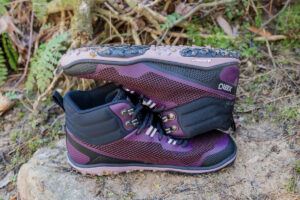 Xero Shoes Scrambler Mid are barefoot hiking boots