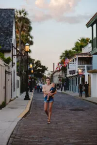 Aviles Street in St Augustine Florida