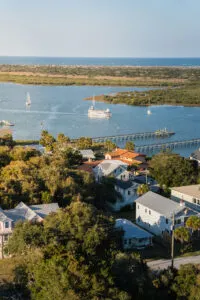 View of St Augustine Bay from the Lighthouse