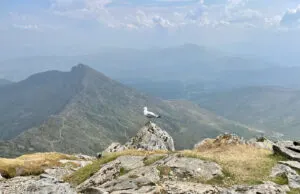Hiking in Snowdonia National Park in Wales