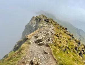 Hiking Mount Snowdon in Wales